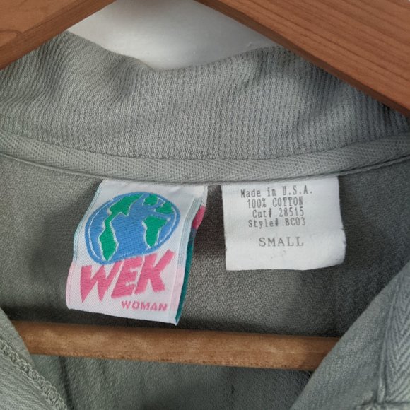 Vintage Wek Woman S/S Shirt - Made in USA - Picture 2 of 6
